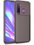 Realme C3 Uyumlu Kılıf Negro Silikon Kapak, Kahverengi 1