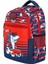 Lisanslı Lacivert Kırmızı Köpekbalığı Desenli Erkek Çocuk Ilköğretim Sırt Çantası ve Beslenme Çantası 4