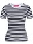 Jack & Jones 12249830 Jxgigi Str Ss Stripe Tee Jrs Sn Kadın Tişört 1