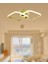 TT405-2-SR Tt Aydınlatma Sarı Kaplama 2 Li Kare LED Avize 3