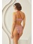 Renkli Sundress Straplez Tek Üst Bikini 3