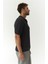Looke Erkek Çizgi Detay Füme Triko T-Shirt 3