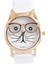 Bayan Izle - Sevimli Kedi Gözlük Bayan Izle Analog Kuvars Izle Kadınlar Kızlar Için Pu Deri Kayış Bilek Saatleri (Yurt Dışından) 1