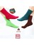 Kral Socks Pamuklu Penye Ter Emici 2x Korumalı Penti Model Patik Çorap (5 Çift) 1