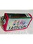 Cappi Bag Fashıon Girl Pembe 3 Fermuarlı Bölmeli Kız Çocuk Okul Parlak Kalem Kutusu 19X11X6CM 5