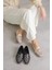 MR2071 MODEL 2 CM TOPUKLU AKSESUAR DETAYLI BABET LOAFER TEN 3