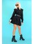 Rosa 8 cm Zara Model Bot Postal Siyah 3