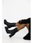 Rosa 8 cm Zara Model Bot Postal Siyah 5