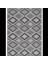 Gri & Kahverengi Baklava Desenli Bukle Halı - Iskandinav Salon Halısı - Hoom Rugs Bukle 1402 1