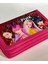 Cappi Bag Black Pink Pembe Renkli 3 Fermuarlı Bölmeli Çocuk Okul Kalem Kutusu 19X11X6CM 3