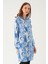 4236A Desenli Tunik Saks 1