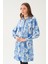 4236A Desenli Tunik Saks 4