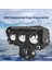 LED Spot Işık ve Sarı Beyaz Projektör Lens Dikdörtgen Baykuş LED Off Road Lamba Motosiklet ve Iş Makinesi Projektörü 12V-85V 5