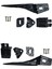 Ford Fiesta 2013 Uyumlu Sağ ve Sol Tamir Kiti Set Plastik Ayak Set 1