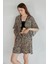 Leopar Desenli Kimono 4