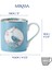 Fine China 280ML Düz Taraflı Kupa Tavus Kuşu 2