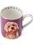 Mkcancpoo Fine China 280ml Düz Taraflı Kupa Cockapoo 1