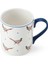 Fine China 280ML Düz Taraflı Kupa Sülün 2
