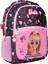 Barbie Büyük Boy 3 Bölmeli Cepli Çocuk Okul Sırt Çantası Siyah-Pembe 1