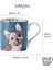 Fine China 280ML Düz Taraflı Kupa Fransız Bulldog 1