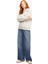 Jxnelly Kadın Bej Sweatshirt 12260618-MOONBEAM 2