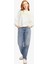 Jxava Kadın Beyaz Sweatshirt 12264230-VANILLA Ice 2