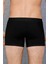 Erkek Modal Ince Kumaş Torbalı Normal Paça Siyah Boxer C2T2N7O1 2