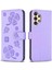 Samsung Galaxy A73 5g Için Flip Case Kart Yuvaları Tutucu Kickstand Yonca Pu (Yurt Dışından) 5