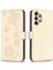Samsung Galaxy A73 5g Için Flip Case Kart Yuvaları Tutucu Kickstand Yonca Pu (Yurt Dışından) 1
