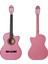 CG-390PK-XBAG Pembe Renk Klasik Gitar 4/4 Sap Ayarlı Kesik Kasa 3