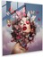 Dreams Kiss Cam Baskı - Öpücük, Cam Baskı, Modern Sanat, Kompozisyon, 30X30 1