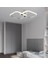 TT405-2-KR Tt Aydınlatma Krom Kaplama 2 Li Kare LED Avize 3