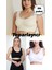 Toparlayıcı Sıkılaştırıcı Pedli Sütyen 3'lü Paket (Siyah-Beyaz-Ten Rengi) 6
