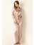 Uzun Kollu Saten Pijama Takımı 3