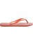 Slim Glitter Iridescent Peach Rose Kadın Şeftali Terlik 1