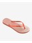 Slim Glitter Iridescent Peach Rose Kadın Şeftali Terlik 2