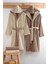 4'lü Aile Seti Hoodie Kahve-Krem 1