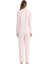 Kadın Pembe Boydan Patlı Pijama Takımı 4