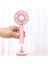 USB Mini Handhd Fan Taşınabilir Stand Tabanlı Fildişi Beyaz (Yurt Dışından) 5