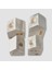 El Yapımı 4 Lü Set Özel Tasarım Ev Figürlü Mumluk 10CM - 8cm - 7cm - 6cm 5