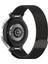 Samsung Galaxy Watch 7 40MM Kordon Orjinal Girişli Hasır Metal Ayarlanabilir Siyah 2