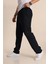 Fitilli Kumaş Bel Bağlamalı Baggy Jogger Pantolon 2