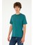 U.S. Polo Assn. Erkek Koyu Yeşil Basic T-Shirt 50294224-VR101 1