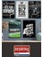 Özel Tasarım "beşiktâş"yeni Nesil Ahşap Poster Altılı Set 1'adet (20*30CM) + 5'adet (10*15CM) , 1