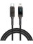 Lightning To Type-C Pd Şarj ve Data Kablo WI-C038 Titan Serisi 30W LED Dijital Göstergeli Siyah 1