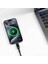 Lightning To Type-C Pd Şarj ve Data Kablo WI-C038 Titan Serisi 30W LED Dijital Göstergeli Siyah 3