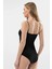 Kadın %95 Pamuk, %5 Likralı Ip Askılı Agraflı Body 2