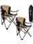 Campout Katlanabilir Taşınabilir Kamp Sandalyesi - Ikili 1