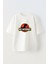 Noınternet Tasarım Baskılı Pamuk Beyaz Oversize T-Shirt 1