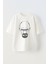 Heısenberg Face Tasarım Baskılı Pamuk Beyaz Oversize T-Shirt 1